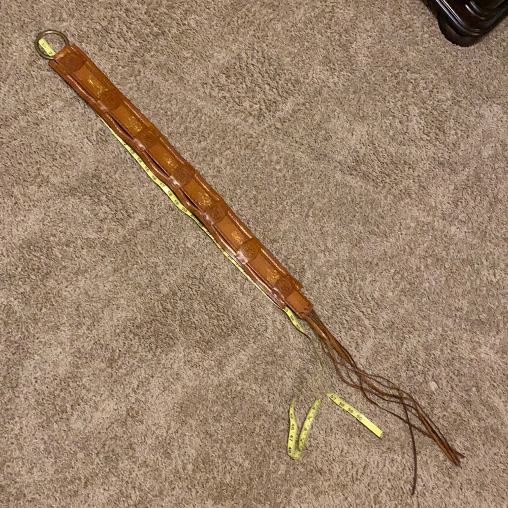 Leather retro Boho belt